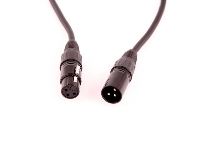 Pulse Mikrofonkabel XLR hane - XLR hona 0,38 meter