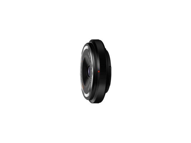 Olympus 9mm f/8,0 body cap lens svart