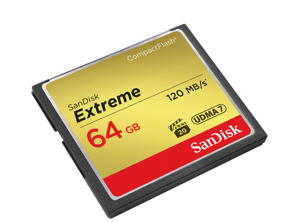 SanDisk Compact Flash Extreme 64GB 120MB/s UDMA 7 | Scandinavian Photo
