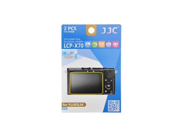 JJC LCD-skydd LCP-X70 till Fuji FinePix X70 2-pack