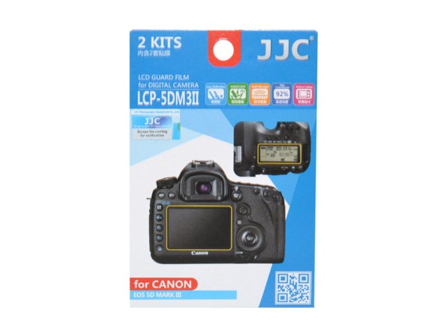 JJC LCD-skydd LCP-5DM3II till Canon EOS 5D