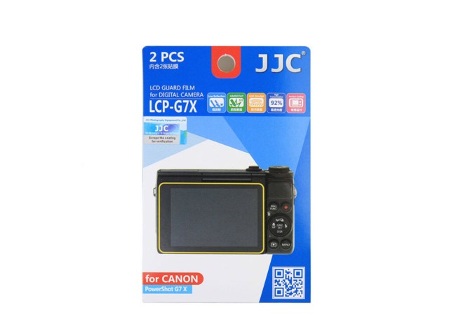 JJC LCD-skydd LCP-G7X till Canon PowerShot G7X/