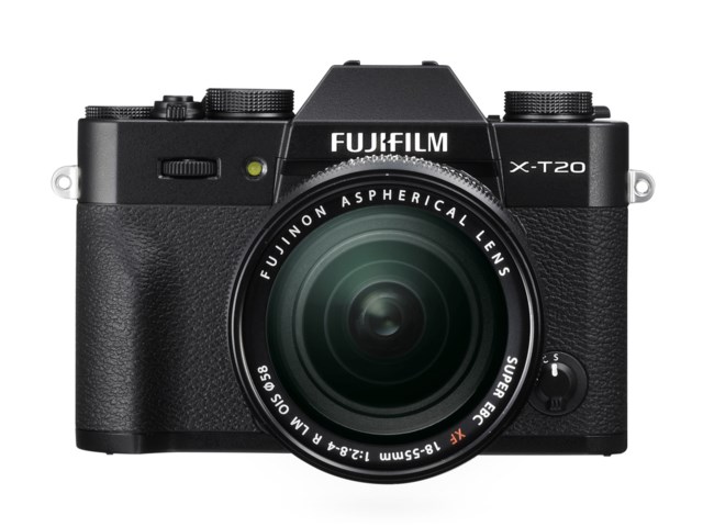 Fujifilm X-T20 sort + AF 18-55/2,8-4,0 R XF LM OIS