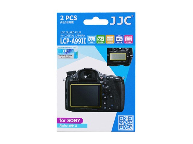 JJC LCD-skydd LCP-A99II till Sony A99 II 2-pack