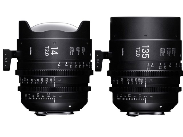 Sigma CINE Two Prime Lenses kit EF-mount