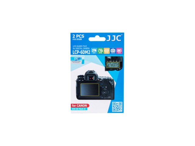 JJC LCD-skydd LCP-6DM2 till Canon EOS 6D Mark II
