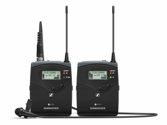 Sennheiser EW112P G4-G ME2 knaphulsmikrofon + sender +