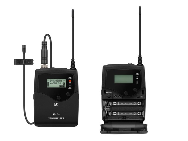 Sennheiser EW 512P G4-GW knaphulsmikrofon + sender + kameramodtager