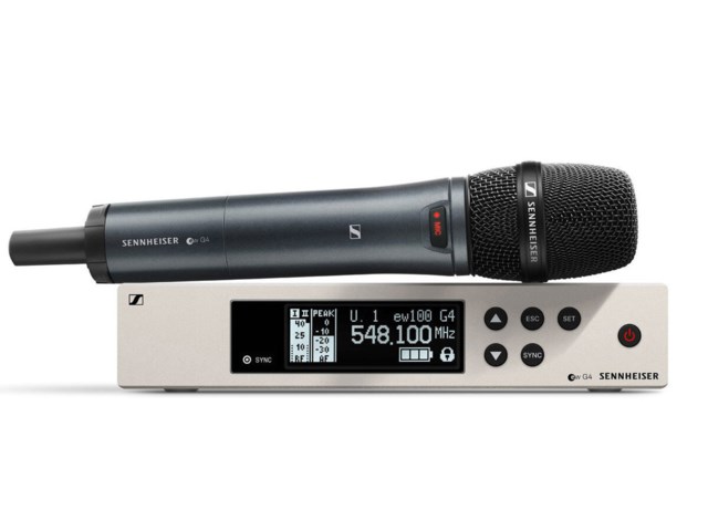 Sennheiser EW 100 G4-945-S-G mikrofonkapsel + håndsender +