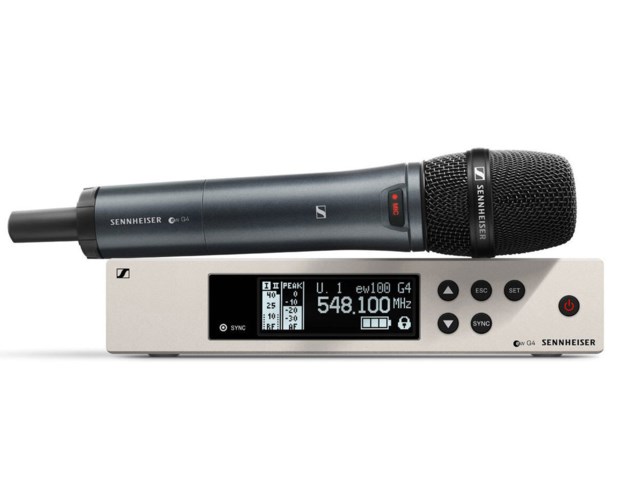 Sennheiser EW 100 G4-935-S-G mikrofonkapsel + håndsender +