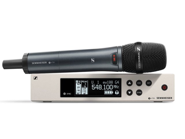 Sennheiser EW 100 G4-865-S-G håndmikrofon + håndsender +