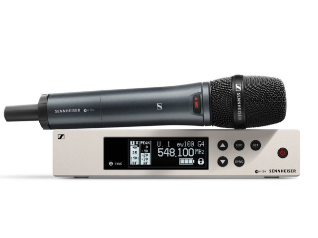 Sennheiser EW 100 G4-835-S-G sangmikrofon + håndsender +