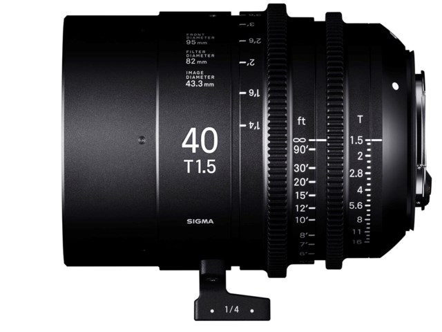Sigma CINE 40mm T1.5 FF E-mount