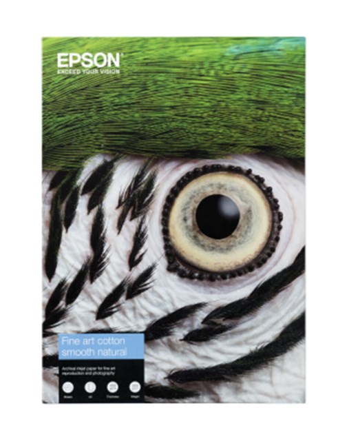 Epson Fine Art Cotton Smooth Natural A4 25Blad