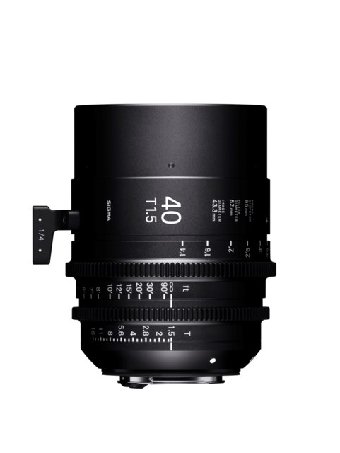 Sigma CINE 40mm T1.5 FF PL-mount i/Technology