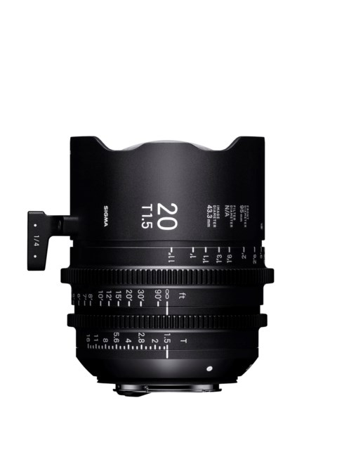 Sigma CINE 20mm T1.5 FF PL-mount i/Technology