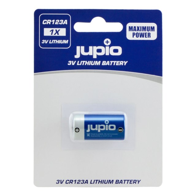Jupio CR123 3V Lithium Batteri 1st