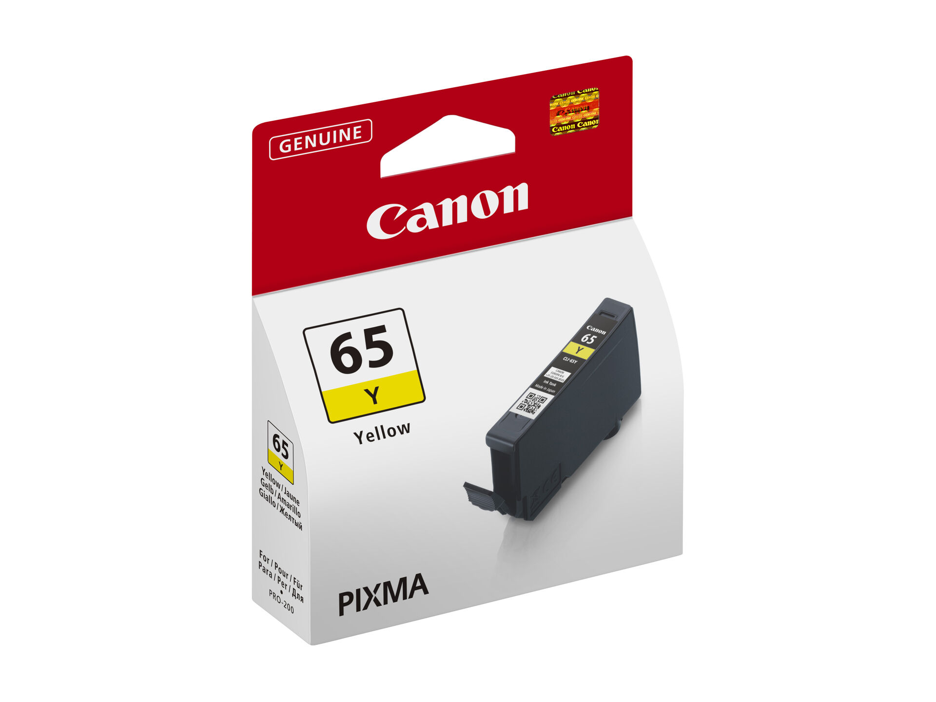 Canon Ink Cartridge CLI-65Y for Pro-200 | Scandinavian Photo