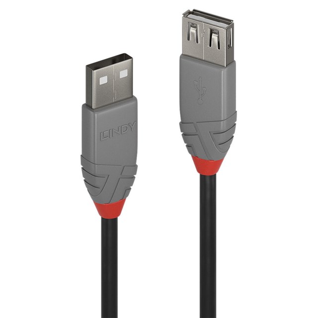 Lindy USB A Male - USB A Female - 3m USB 2.0