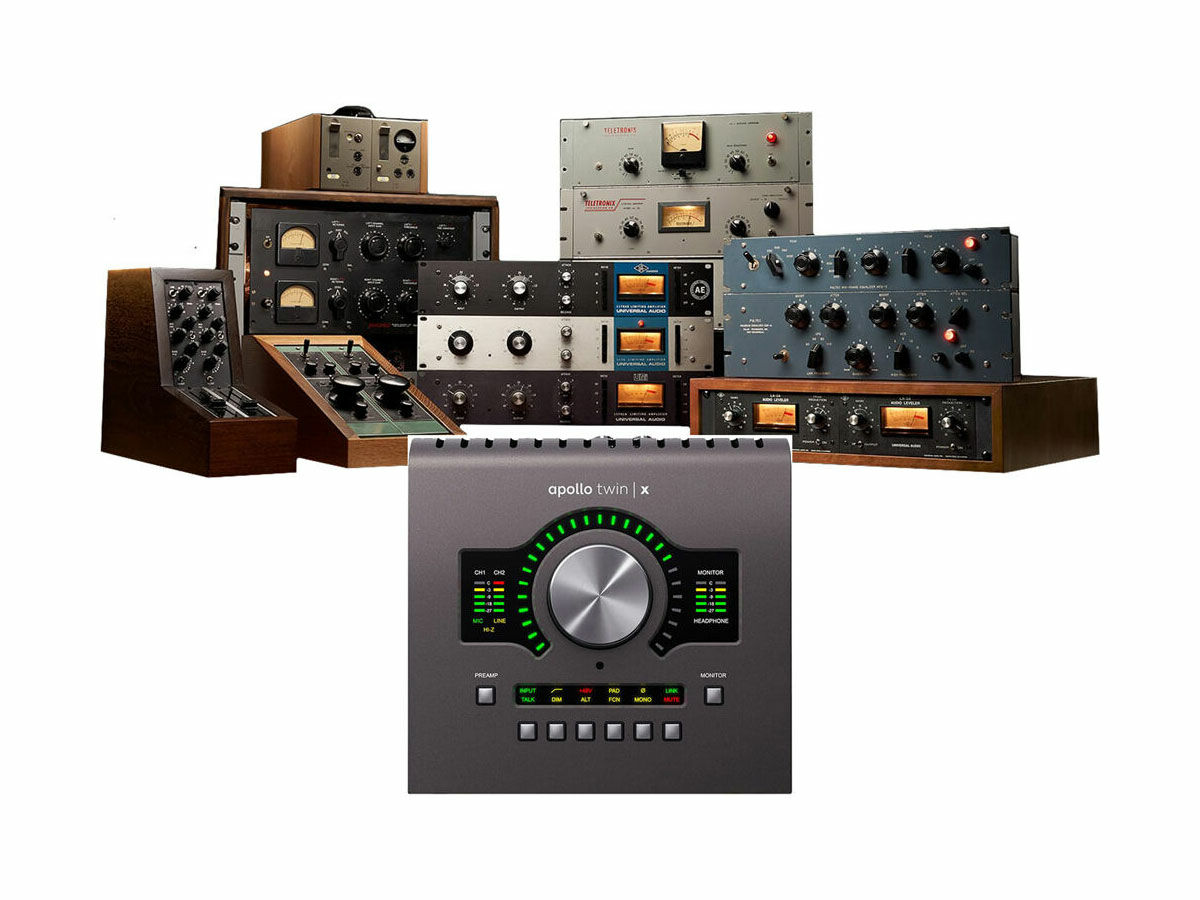 【⭐︎⭐︎⭐︎】Universal Audio Apollo Twin Universal Audio Apollo Twin X Quad Audio Interface | zZounds