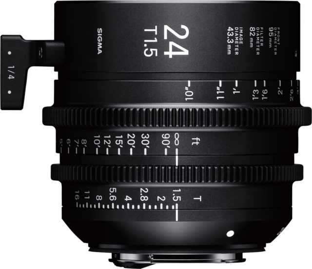 Sigma CINE 24mm T1.5 FF PL-mount i/Technology