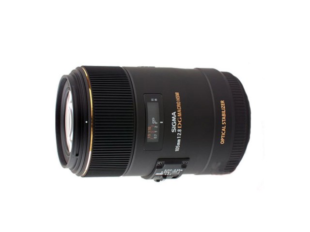 Sigma 105mm f/2,8 EX DG OS HSM Macro til Canon