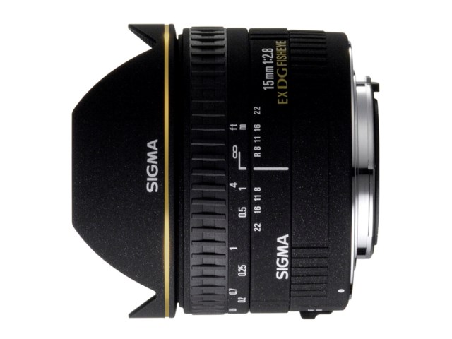 Sigma 15mm f/2,8 EX DG Diagonal Fisheye til Nikon