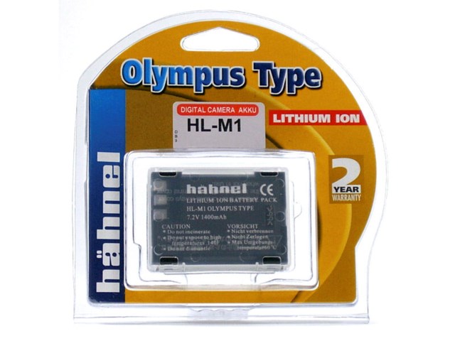Hähnel Kamerabatteri HL-M1 motsvarar Olympus BLM-1